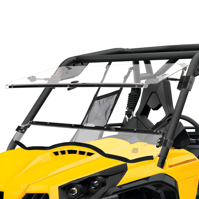 Photo of Kemimoto Flip Windshield for Can-Am Commander 800 / 1000 2011-2020 by Kemimoto - Premium for UTVs / Side by Sides