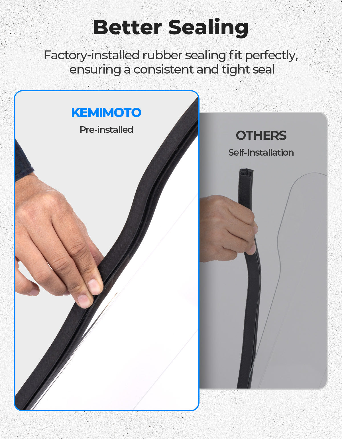 Photo of Kemimoto Front 2-IN-1 Vented Windshield for Polaris RZR 800/S800/4 800/XP 900/RZR 570 by Kemimoto - Premium for UTVs / Side by Sides