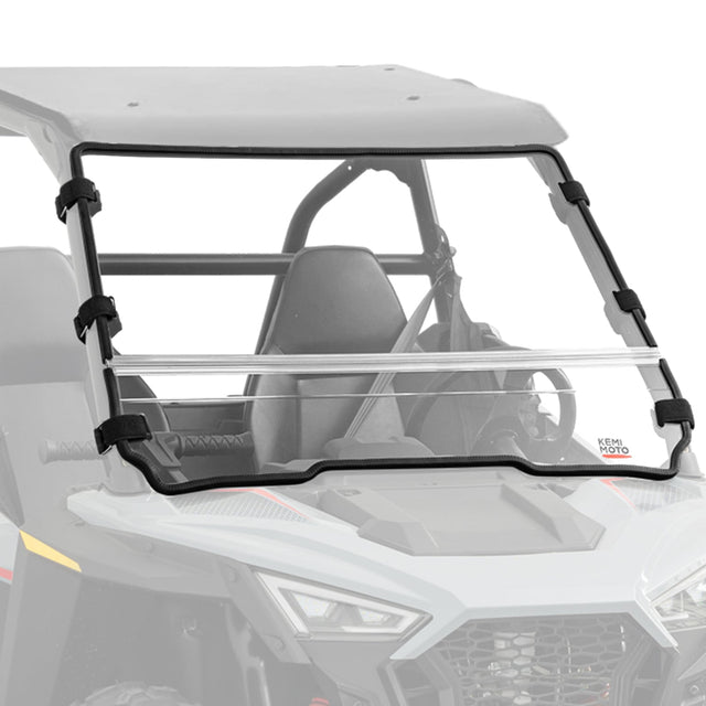 Photo of Kemimoto Fild up Windshield for Polaris RZR 200 2022-2024 by Kemimoto - Premium for UTVs / Side by Sides