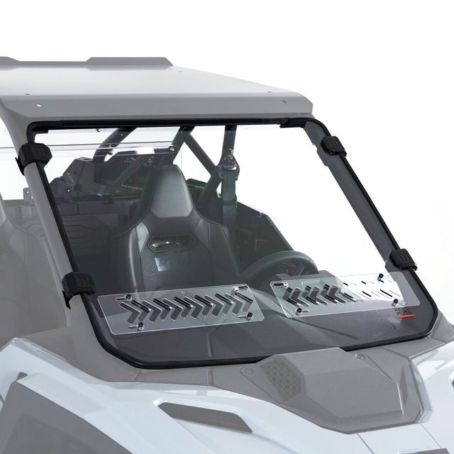 Photo of UTV Windshield with Sliding Vented Window for Polaris RZR PRO 2025 by Kemimoto - Premium for UTVs / Side by Sides