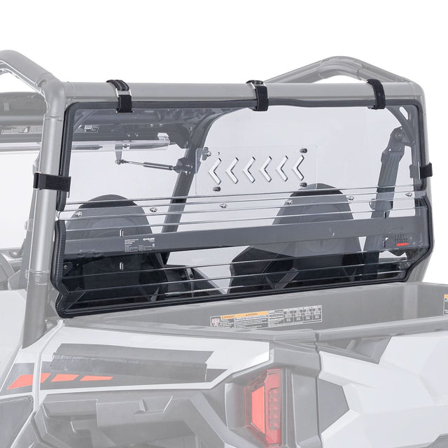 Photo of UTV Rear Vented Windshield for Polaris General 2016-2025 by Kemimoto - Premium for UTVs / Side by Sides