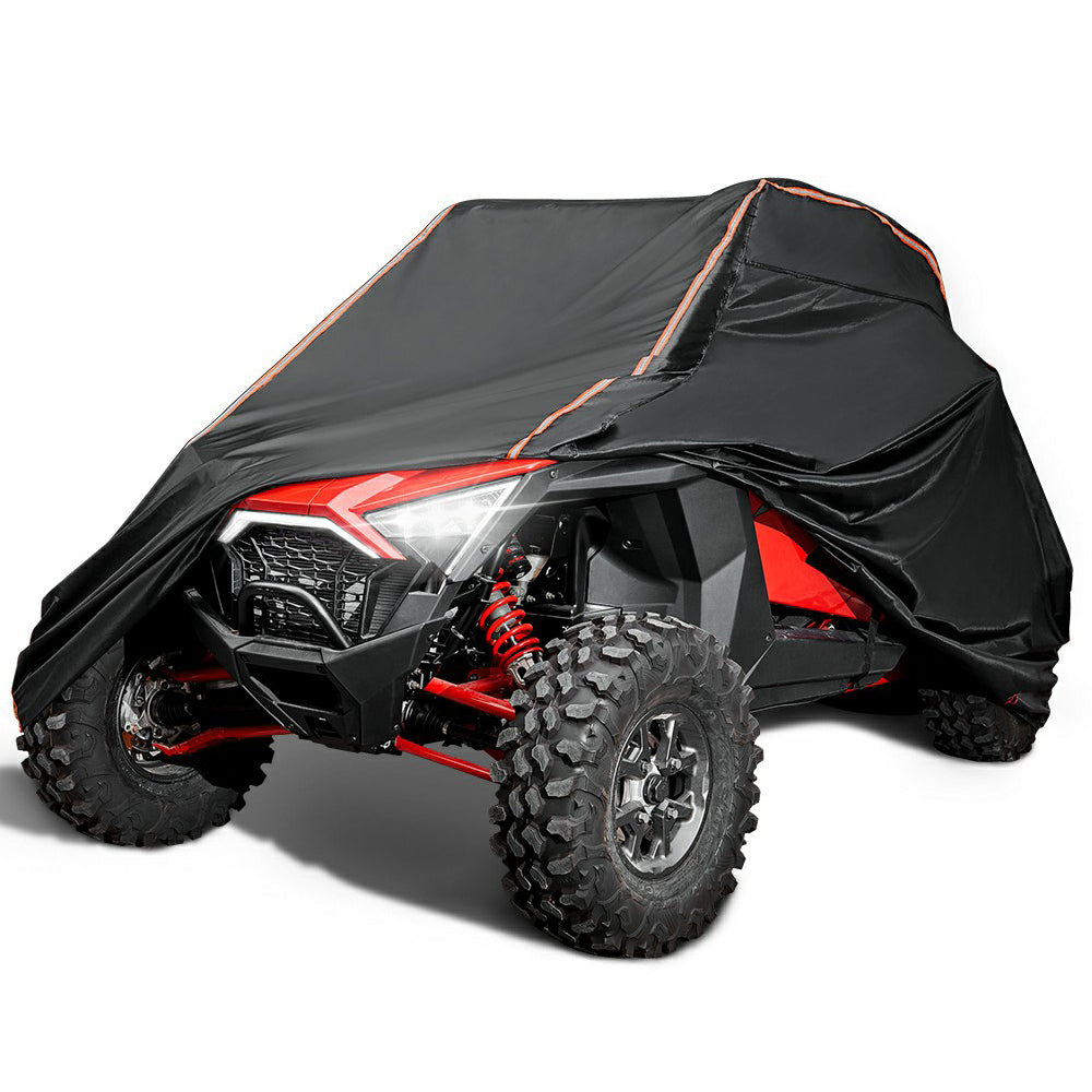 Photo of UTV Cover with Rlective Strip Fit Polaris RZR by Kemimoto - Premium for UTVs / Side by Sides