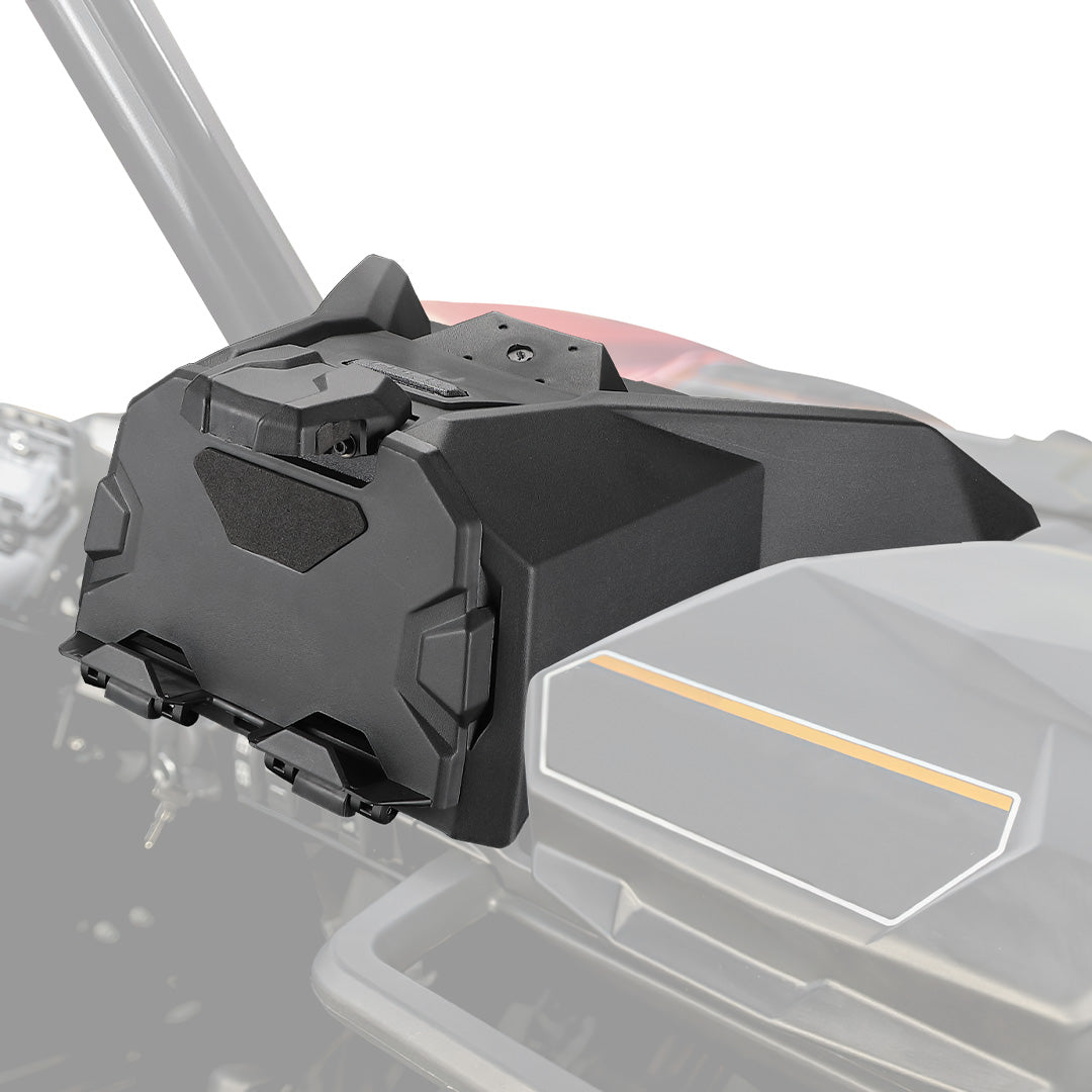 Photo of Tablet Holder With Storage Box for Can Am Maverick Sport & Trail, Commander by Kemimoto - Premium for UTVs / Side by Sides