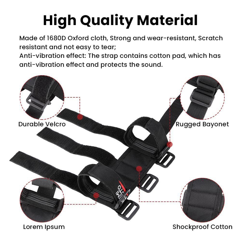 Photo of UTV Speaker Mount for 1.5" to 2.25" Roll Bar by Kemimoto - Premium for UTVs / Side by Sides
