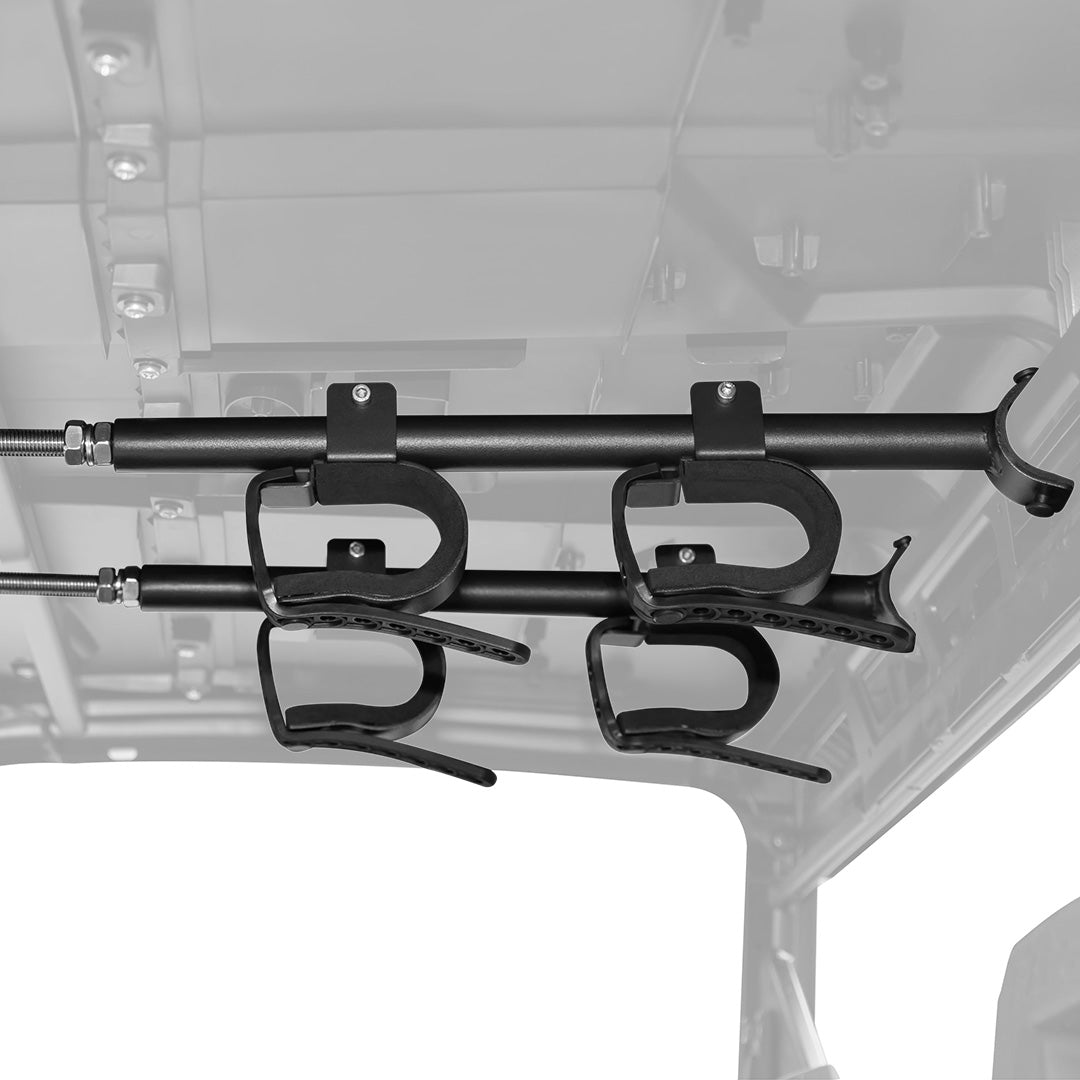 Photo of Overhead Bracket Holder Rack (Front to Back) by Kemimoto - Premium for UTVs / Side by Sides