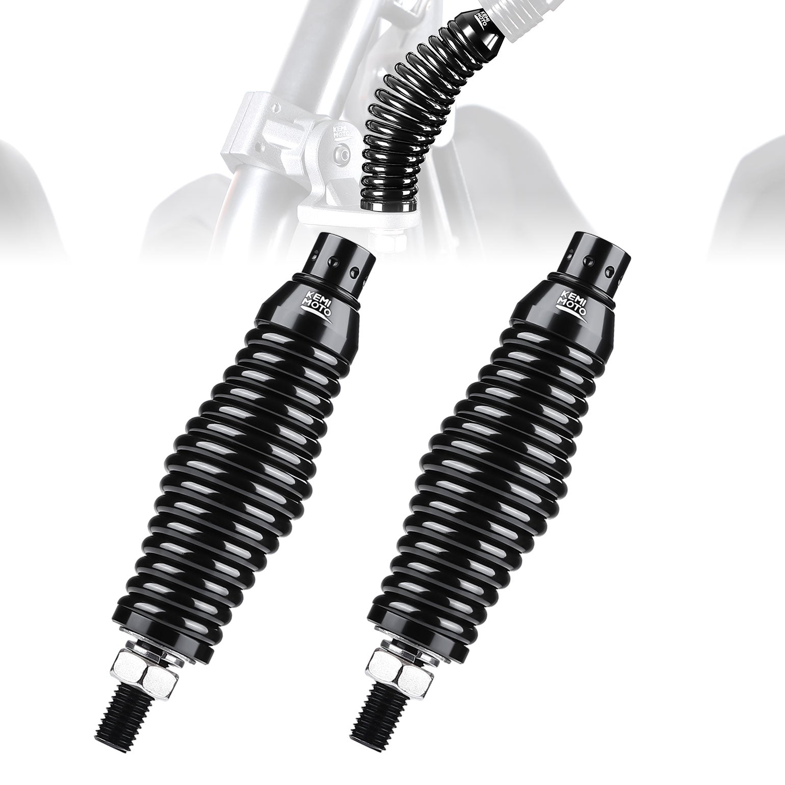 Photo of UTV/ATV Whip Lights Spring Mounting Base by Kemimoto - Premium for UTVs / Side by Sides
