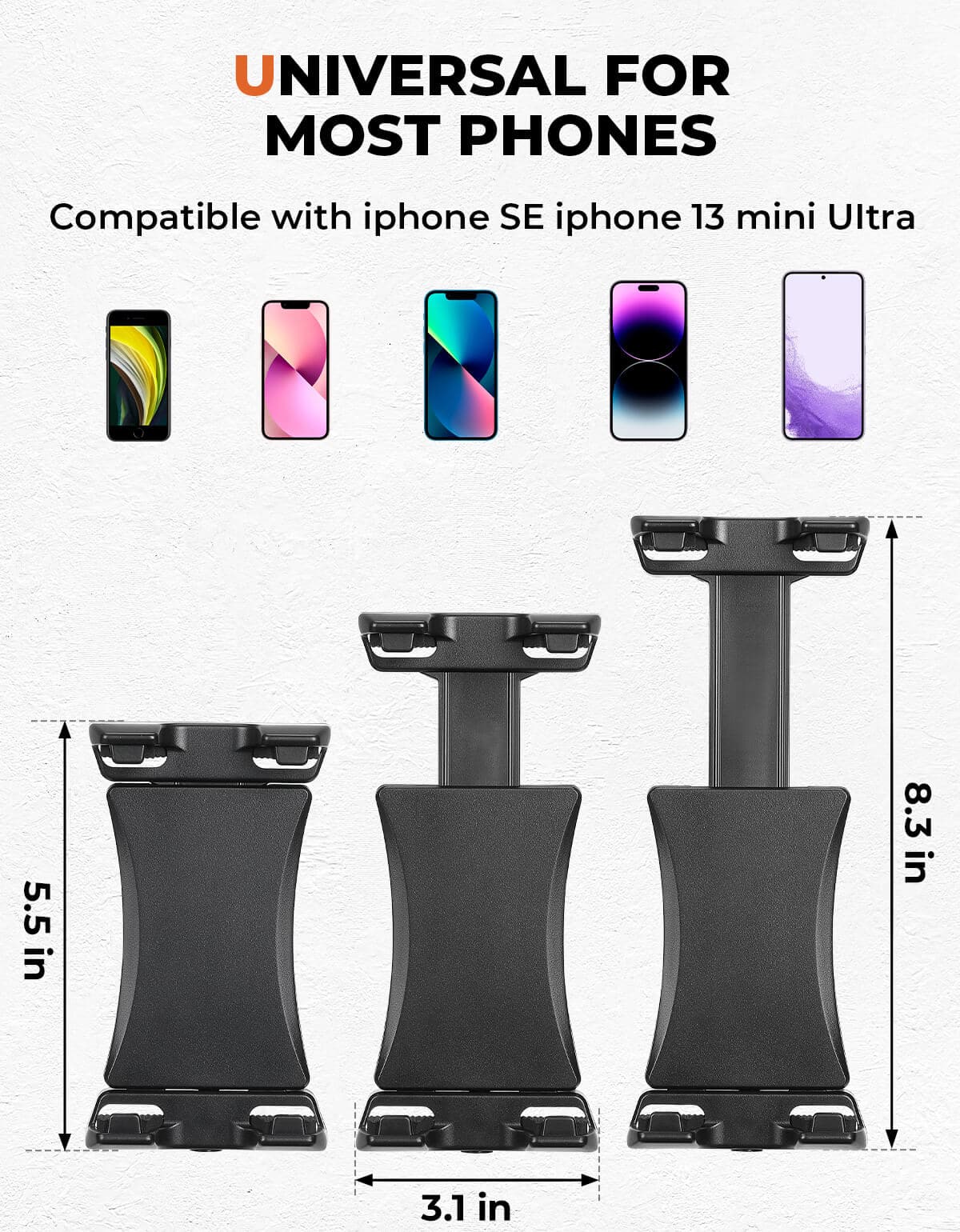 Photo of Cell Phone Holder 360° Adjustable for Kawasaki Teryx CAMO S LE by Kemimoto - Premium for UTVs / Side by Sides
