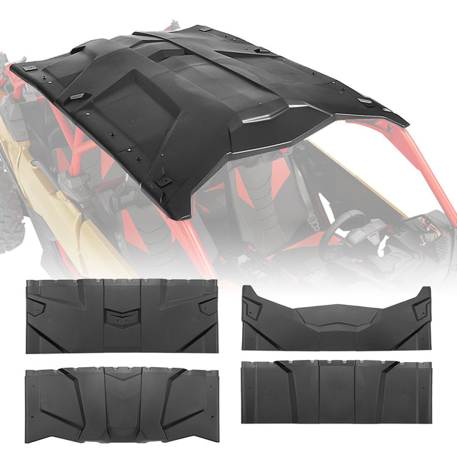 Photo of Kemimoto Hard Roof Top for Can-Am Maverick X3 Max, 4PCS Combination by Kemimoto - Premium for UTVs / Side by Sides