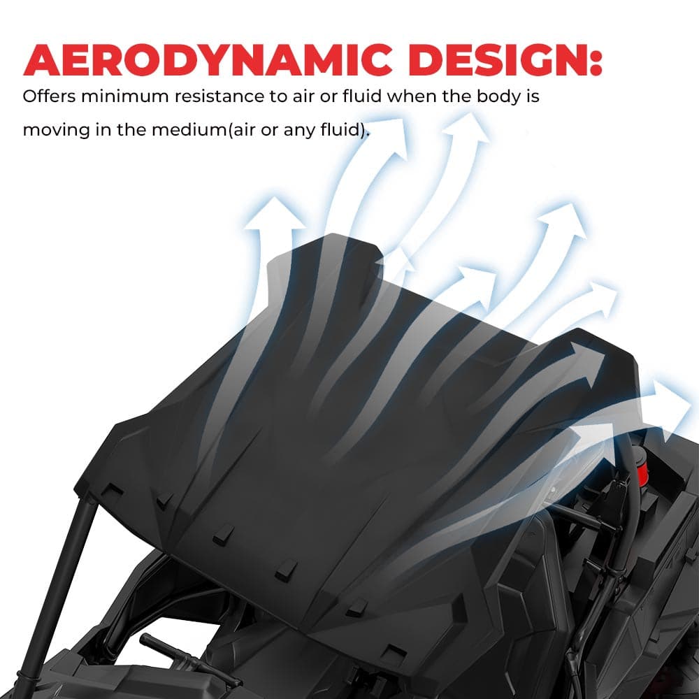 Photo of Plastic Hard Roof Top for Polaris RZR XP 1000, 900, Turbo, S 900 by Kemimoto - Premium for UTVs / Side by Sides