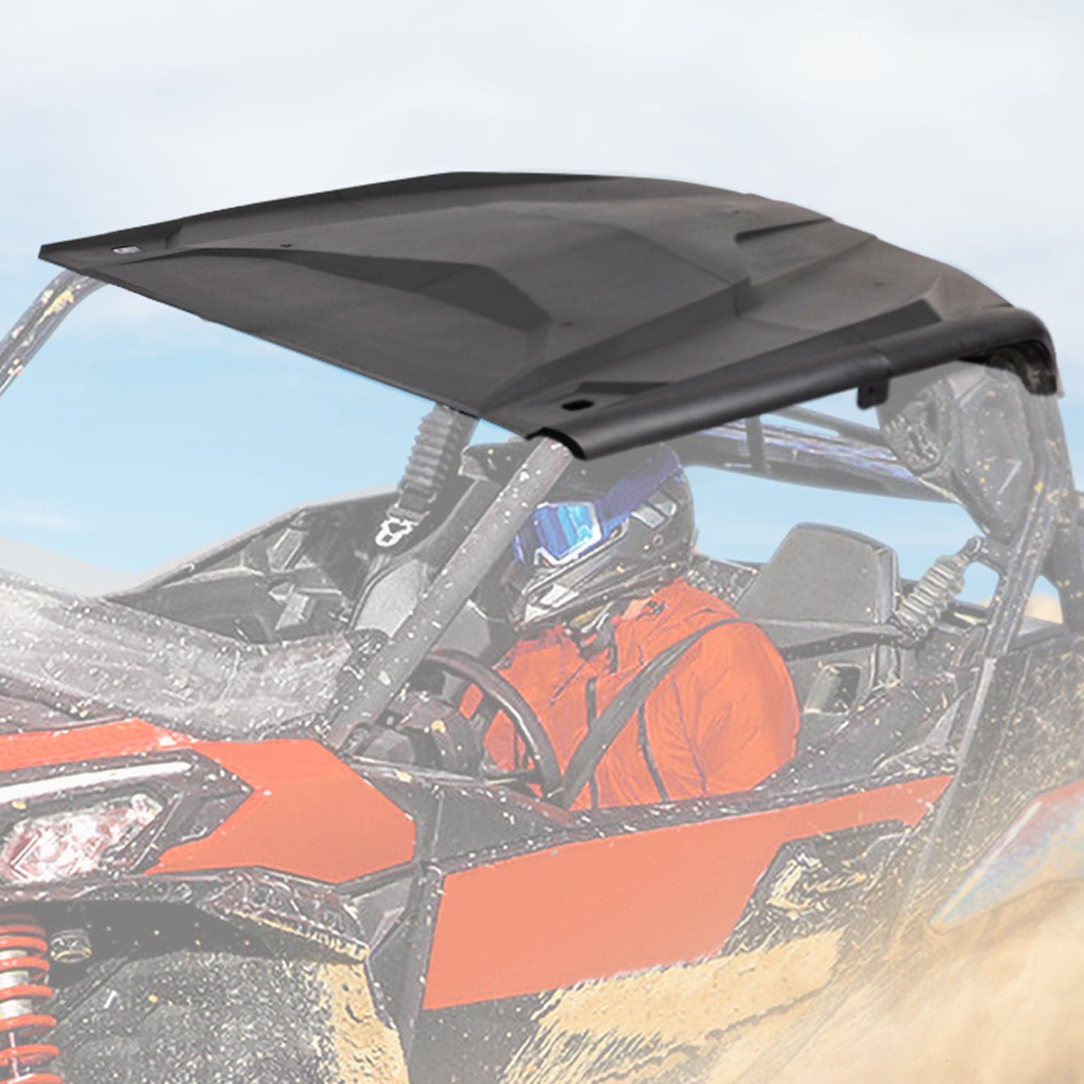 Photo of Upgrade Hard Roof for Can-Am Maverick Sport Trail Commander by Kemimoto - Premium for UTVs / Side by Sides