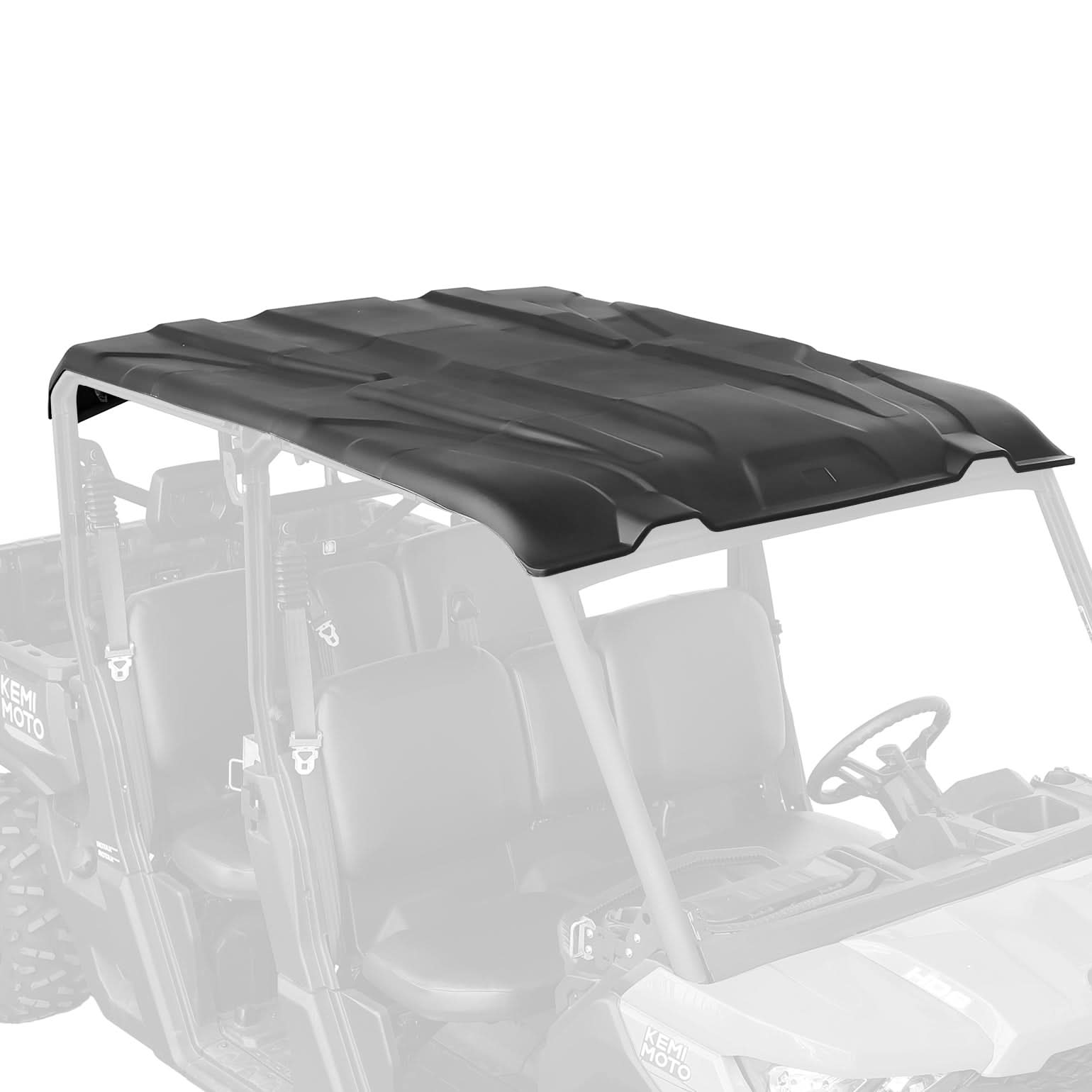 Photo of 4 Pieces Sport Hard Roof Top for Can-Am Defender Max by Kemimoto - Premium for UTVs / Side by Sides
