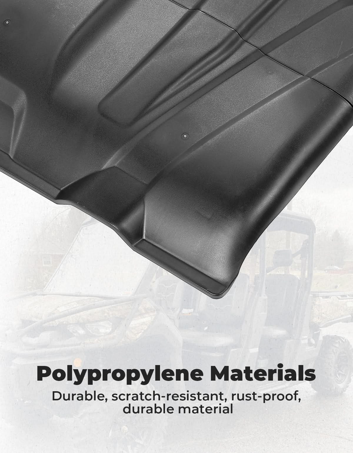 Photo of 4 Pieces Sport Hard Roof Top for Can-Am Defender Max by Kemimoto - Premium for UTVs / Side by Sides