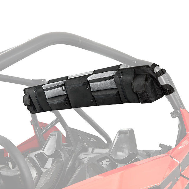 Photo of UTV Universal Roll Cage Organizer Storage Bag by Kemimoto - Premium for UTVs / Side by Sides