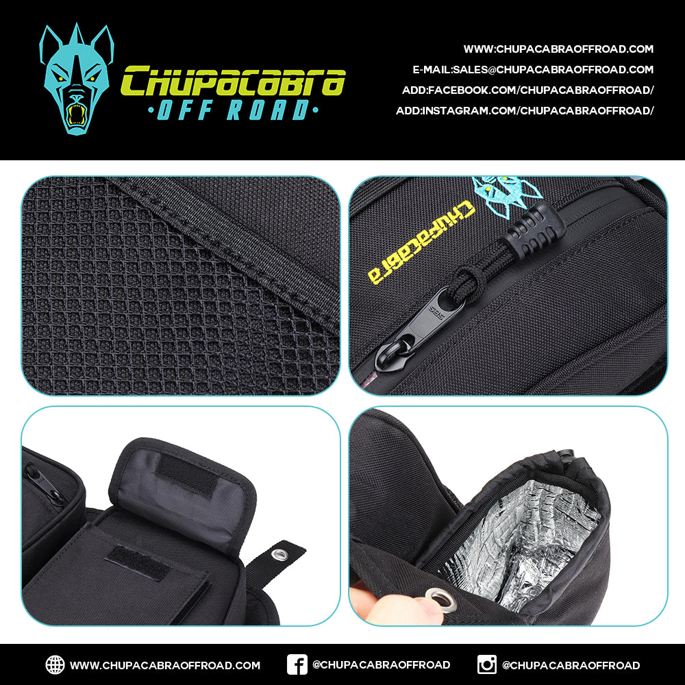 RZR Rear Door Bags - Weather-Resistant Storage + Easy Access (2014-2022)
