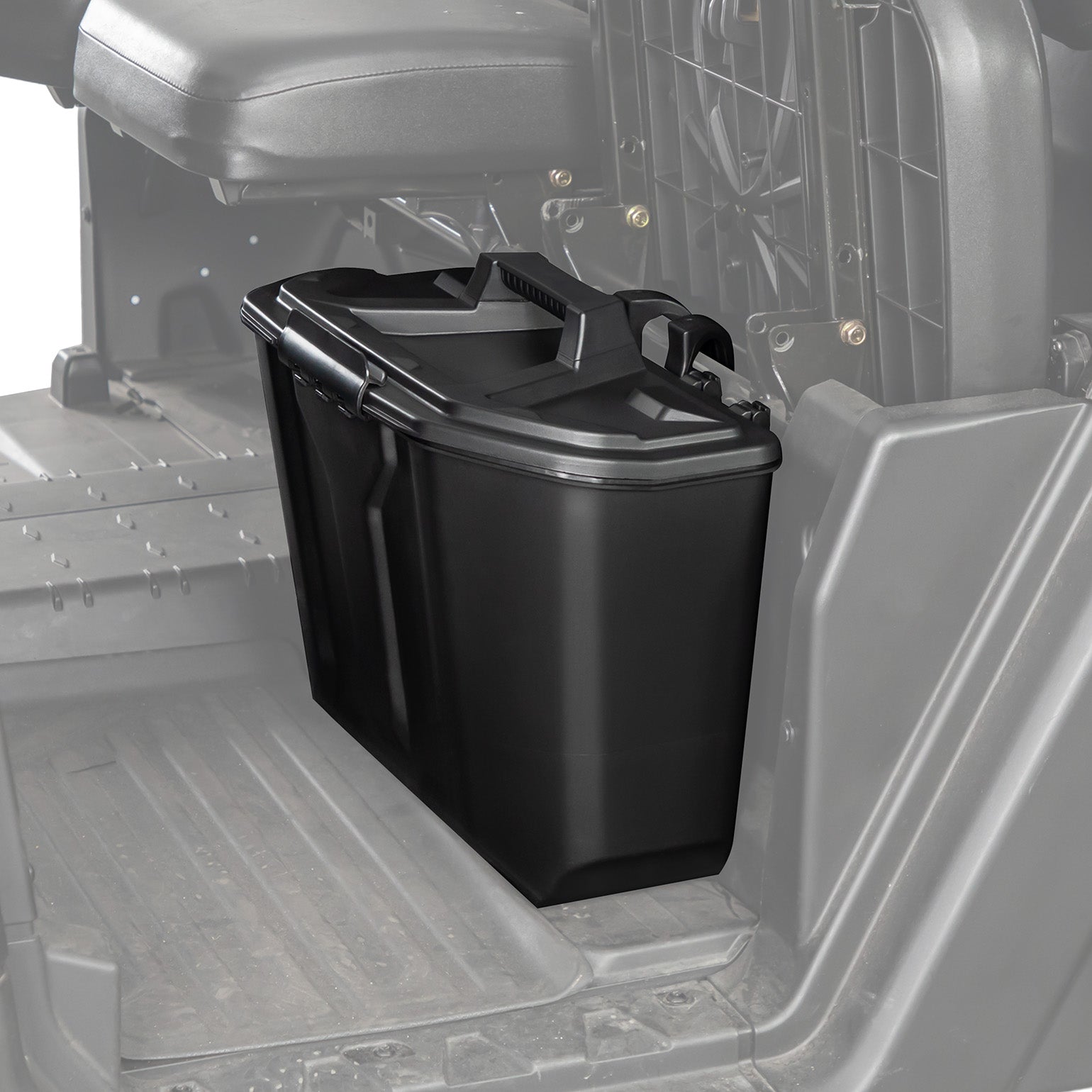 Photo of Removable Storage Bin / Box 14.7L for Can-Am Defender HD5|7|8|9|10 by Kemimoto - Premium for UTVs / Side by Sides