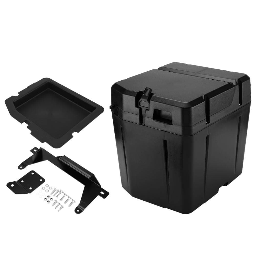 Photo of UTV Waterproof Seat Cover & Under Seat Storage Box for Polaris Ranger by Kemimoto - Premium for UTVs / Side by Sides