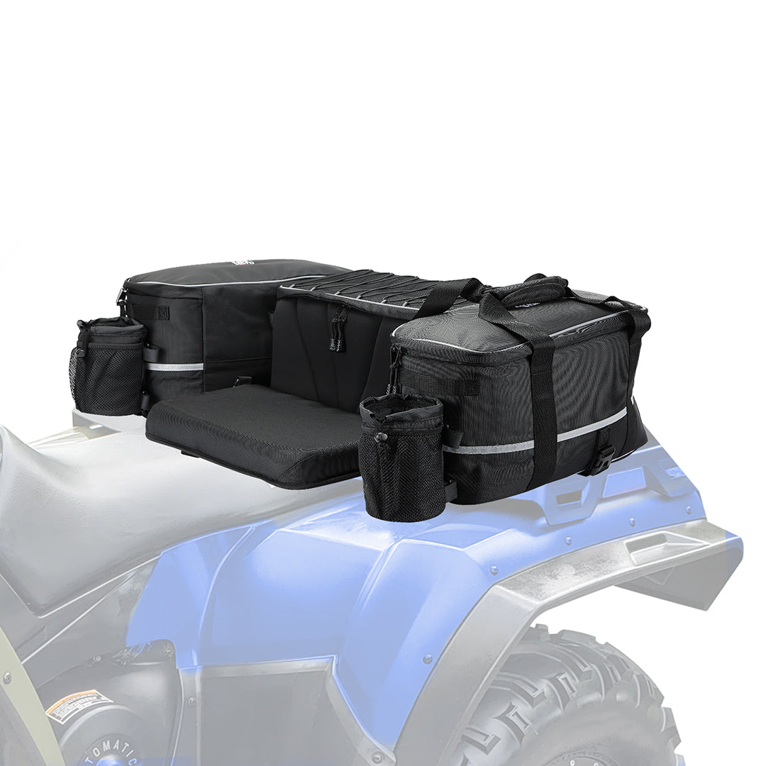 Photo of ATV 59L Rear Cargo Bag for Polaris Sportsman Rancher Fourtrax Outlander by Kemimoto - Premium for UTVs / Side by Sides