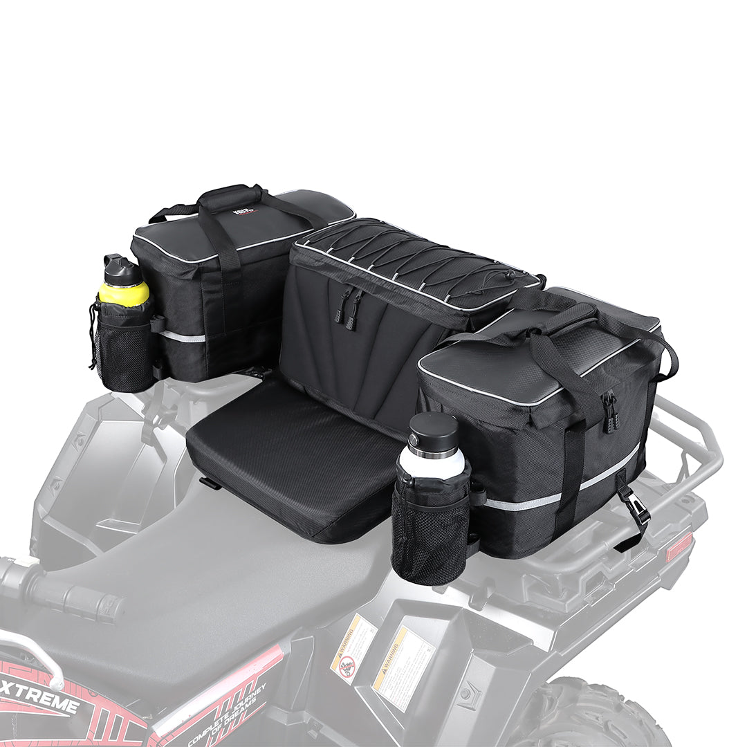 Photo of Universal 74L Large ATV Cargo Bag with Cooler Bag by Kemimoto - Premium for UTVs / Side by Sides