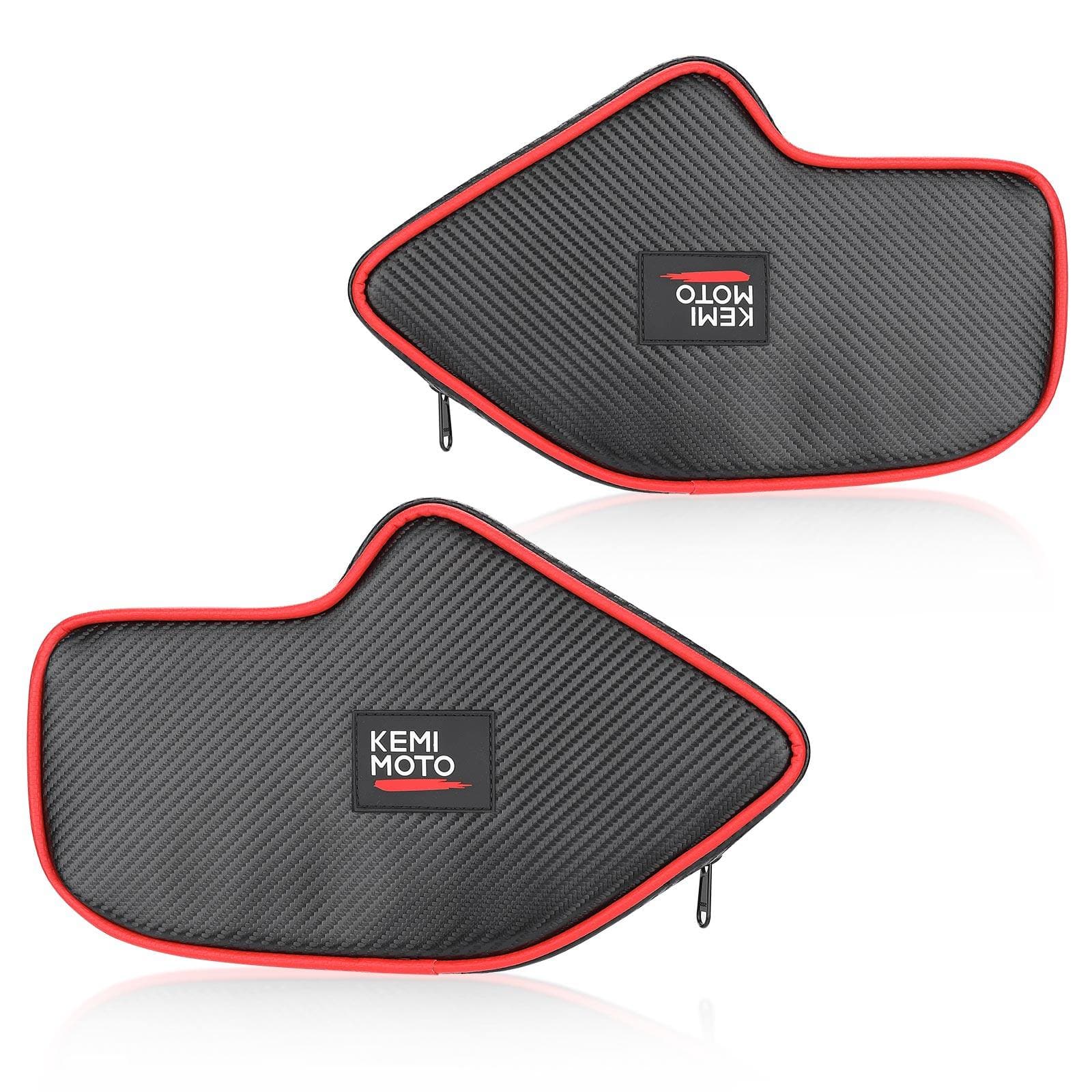 Photo of 1 Pair Protective Knee Pads for Kawasaki Teryx KRX 1000 by Kemimoto - Premium for UTVs / Side by Sides