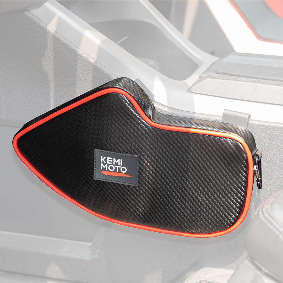 Photo of 1 Pair Protective Knee Pads for Kawasaki Teryx KRX 1000 by Kemimoto - Premium for UTVs / Side by Sides