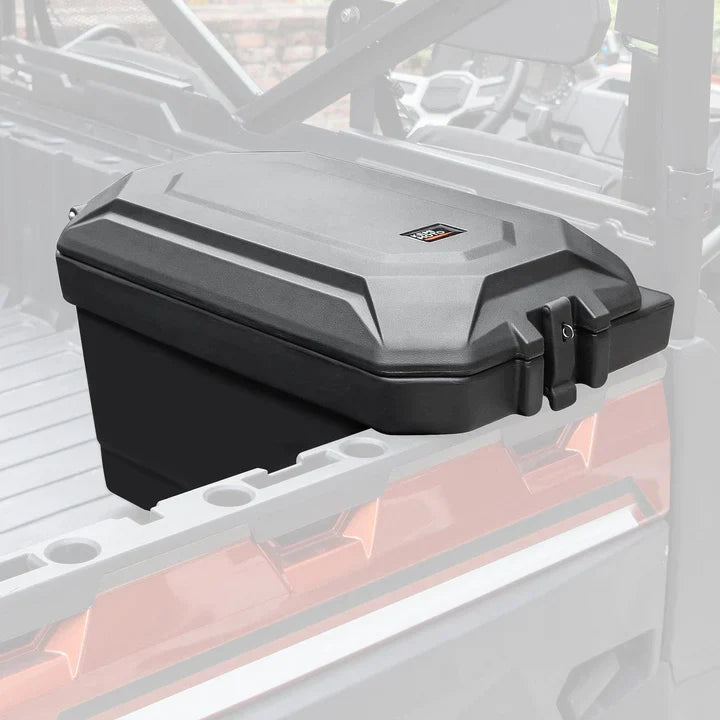 Photo of Rear View Mirror & 45L Waterproof Tool Box for Polaris Ranger by Kemimoto - Premium for UTVs / Side by Sides
