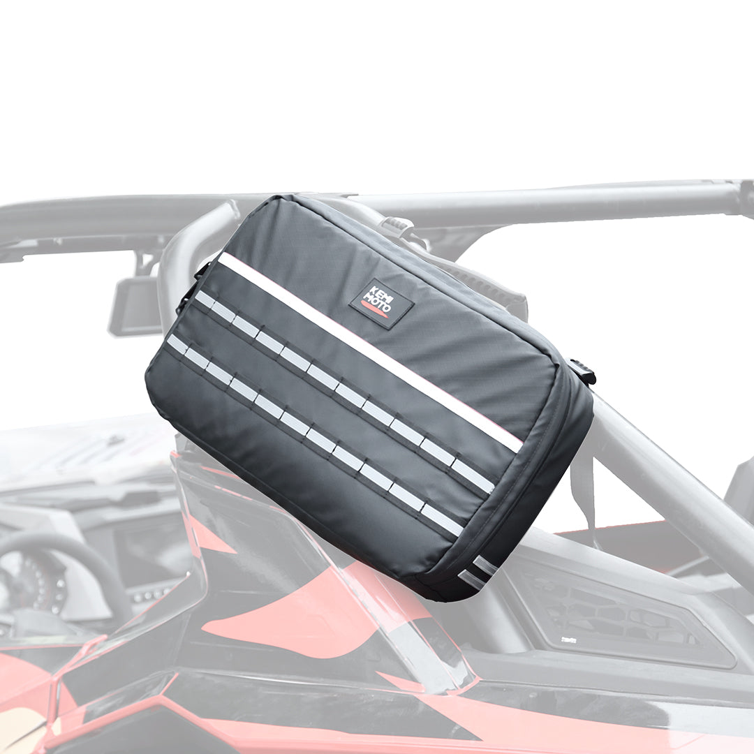 Photo of UTV ATV Drive Belt Storage Bag with Tool Roll for Can-Am, Polaris by Kemimoto - Premium for UTVs / Side by Sides