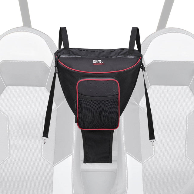 Photo of UTV Cab Pack Center Seat Storage Bag for Polaris RZR 900 570 800 XP 1000 by Kemimoto - Premium for UTVs / Side by Sides