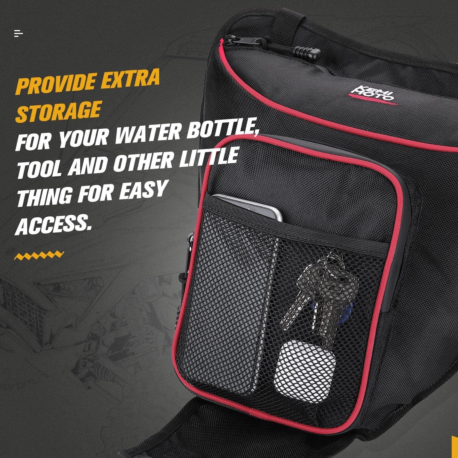Photo of UTV Cab Pack Center Seat Storage Bag for Polaris RZR 900 570 800 XP 1000 by Kemimoto - Premium for UTVs / Side by Sides