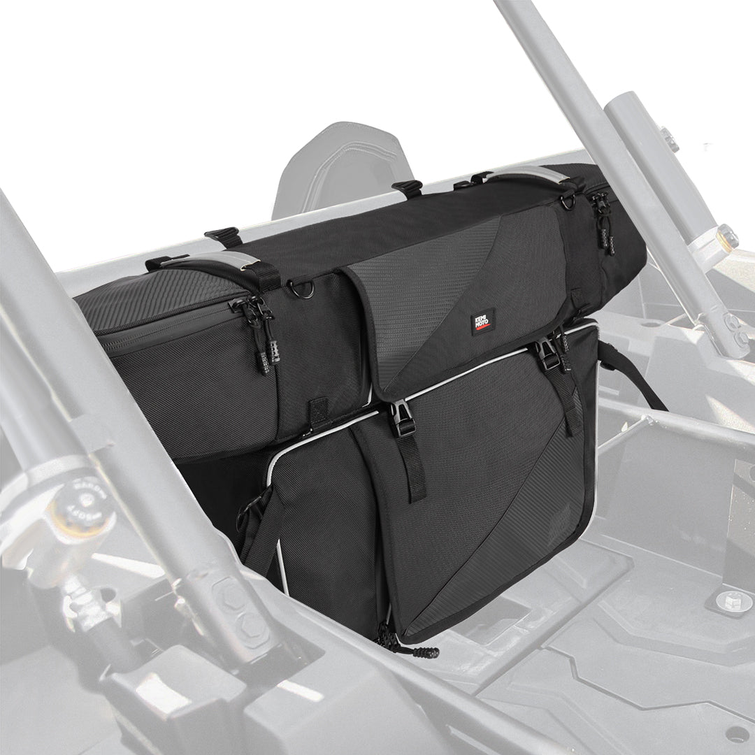 Photo of Upgraded 1680D Rear Cargo Bag for Polaris RZR XP 1000 2014-2023 by Kemimoto - Premium for UTVs / Side by Sides