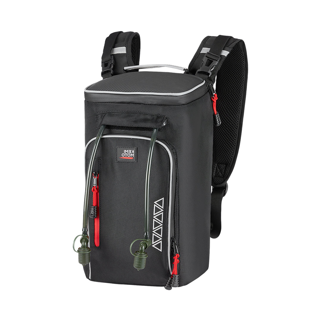 Photo of Updated Center Shoulder Console Bag W/Cooler Bag for Polaris/Can-Am by Kemimoto - Premium for UTVs / Side by Sides
