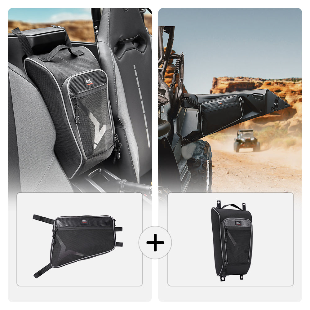 Photo of Kemimoto Door Bags & Center Bags for ZForce 950 by Kemimoto - Premium for UTVs / Side by Sides