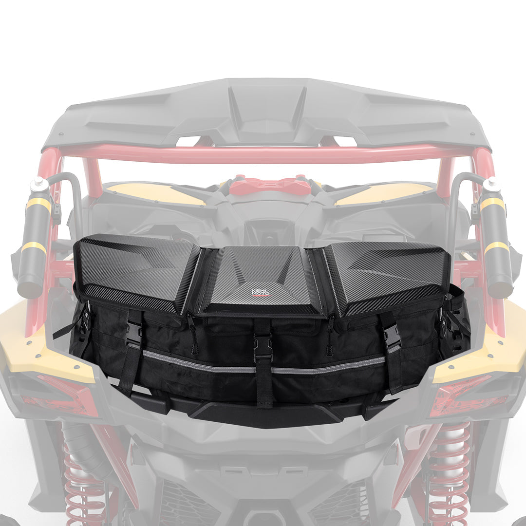 Photo of Rear Storage Bag for Can-Am Maverick X3/MAX by Kemimoto - Premium for UTVs / Side by Sides