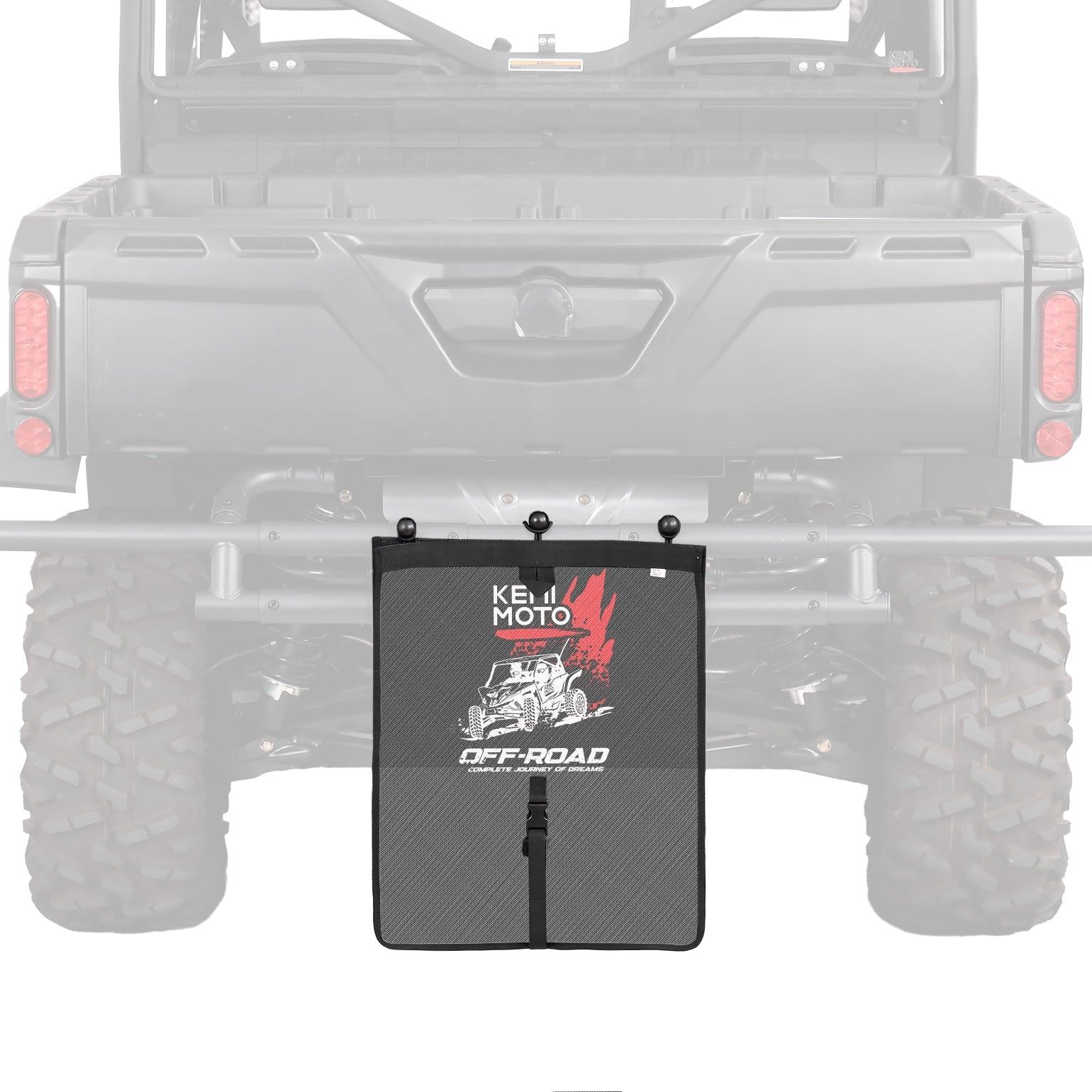 Photo of Universal Trash Sack Mesh Trash Bag for UTV Golf by Kemimoto - Premium for UTVs / Side by Sides