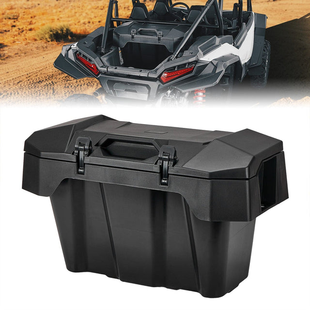 Photo of Rear Cargo Box 82QT for Polaris RZR XP 1000/4 1000 2024-2025 by Kemimoto - Premium for UTVs / Side by Sides