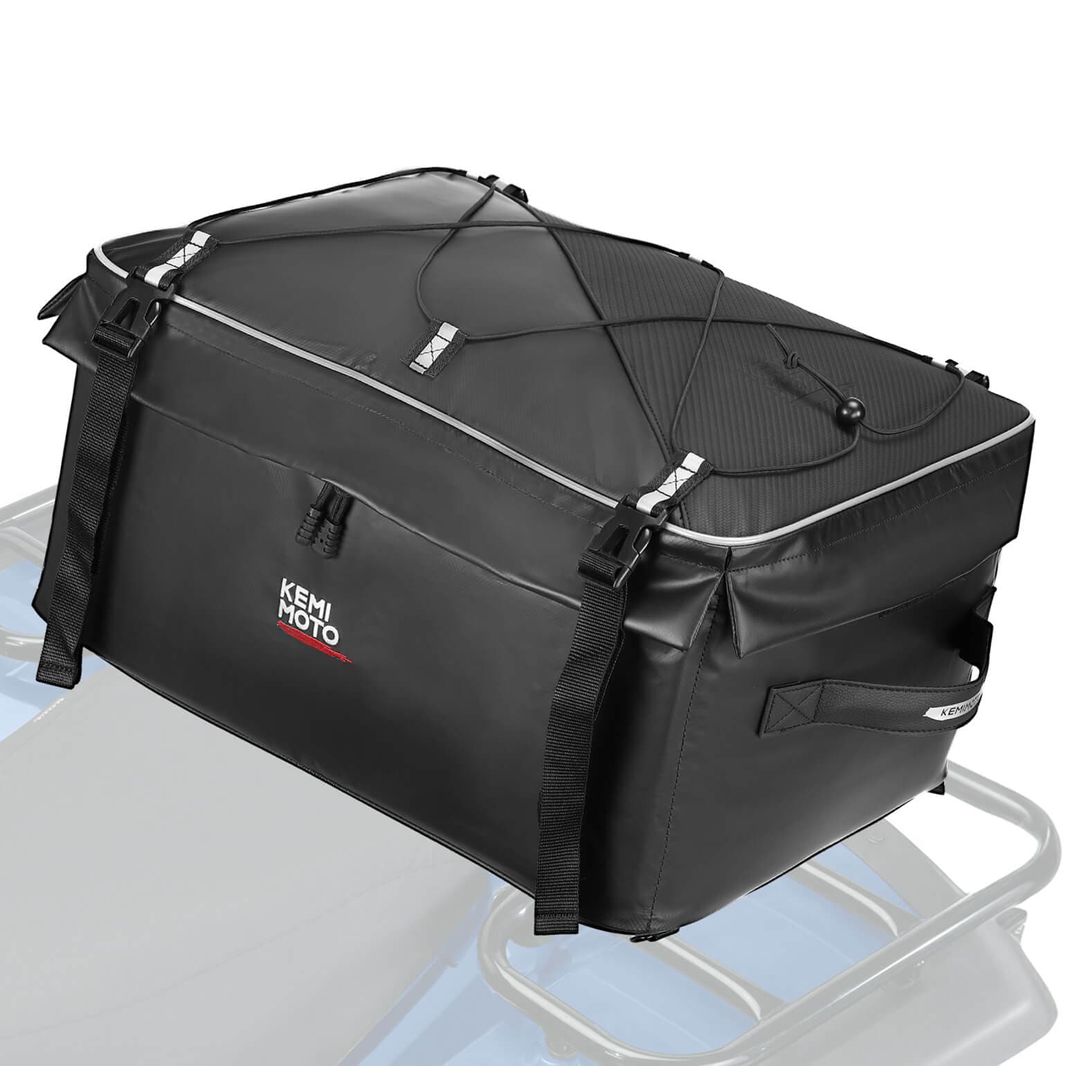 Photo of 900D Water-Resistant ATV Storage Bag for Polaris Sportsman Arctic Cat Kawasaki by Kemimoto - Premium for UTVs / Side by Sides