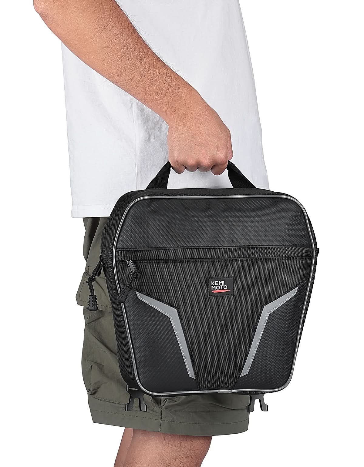 Photo of Universal Door Storage Bags for Polaris RZR, Ranger, Can-Am, CFMOTO by Kemimoto - Premium for UTVs / Side by Sides
