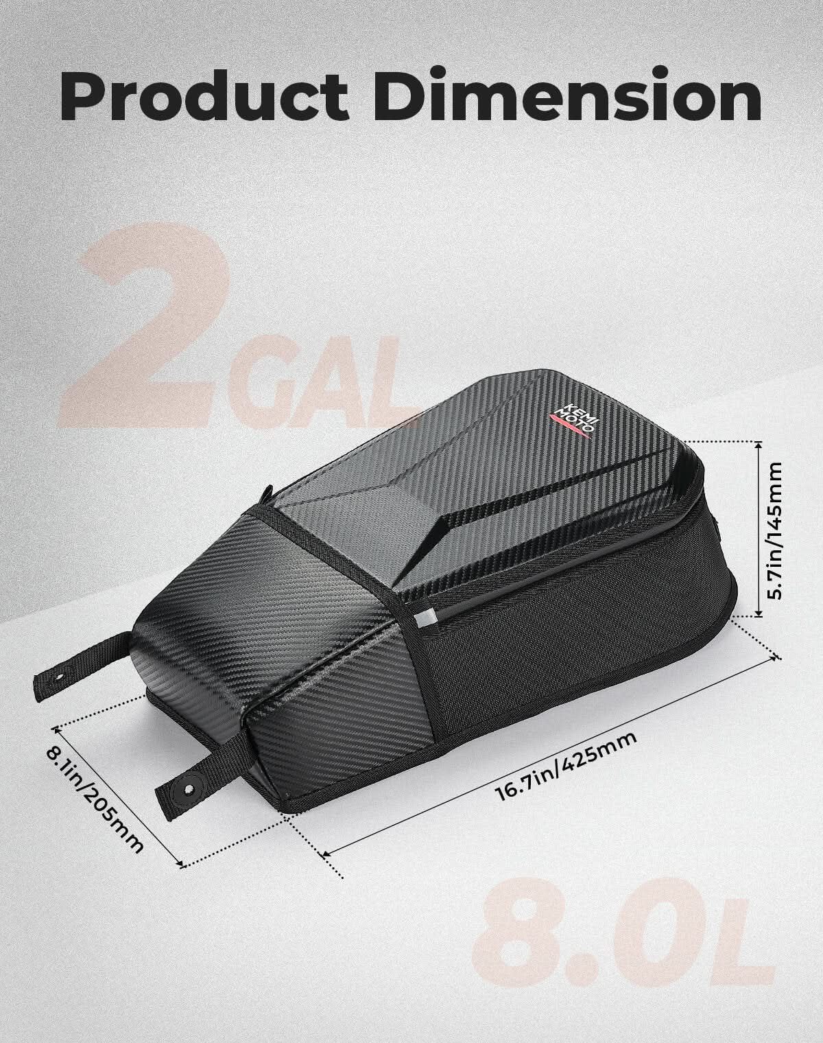Photo of Shoulder Storage Bag for Can-Am Maverick R 2024+ by Kemimoto - Premium for UTVs / Side by Sides