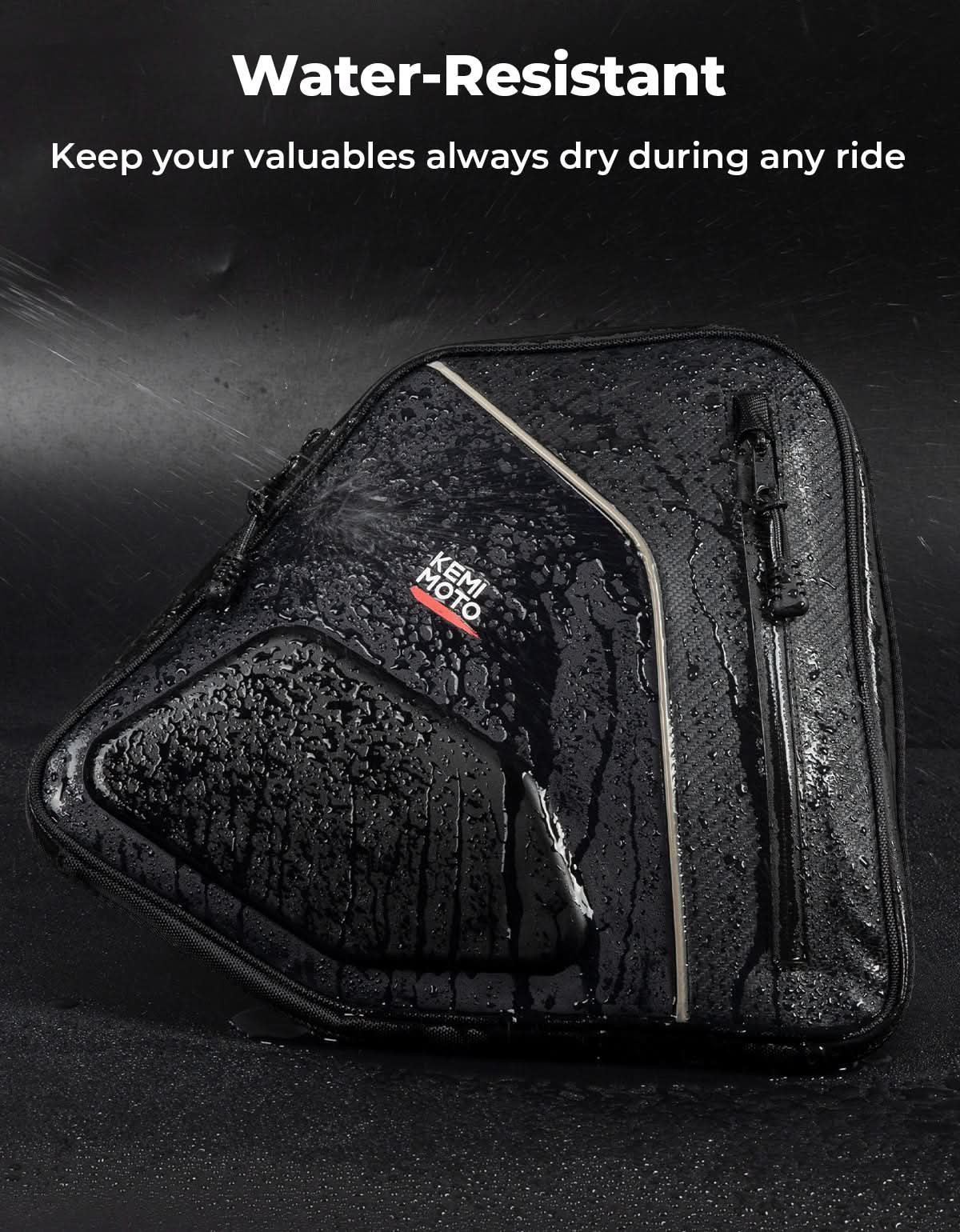 Photo of Kemimoto 1 Pair EVA Door Bags for Can-Am Maverick Sport Trail by Kemimoto - Premium for UTVs / Side by Sides
