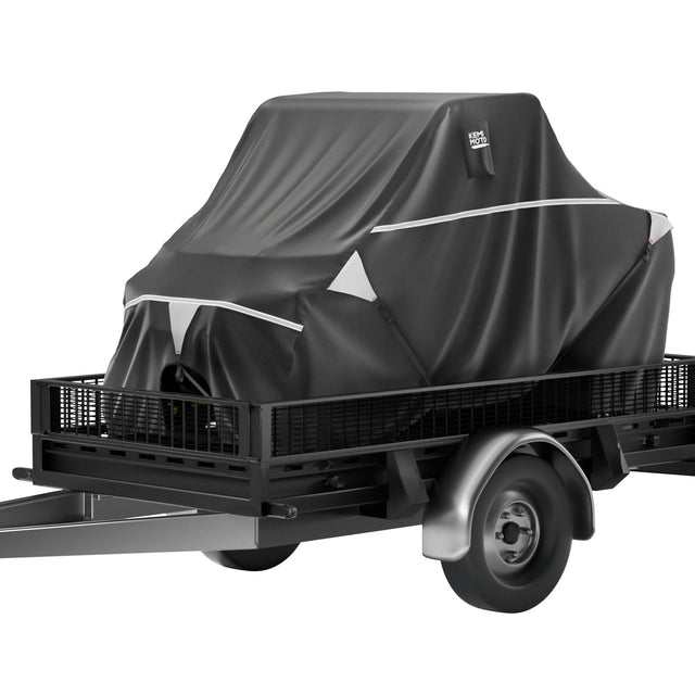 Photo of 2-Seater UTV Trailering Cover for Ranger,Defender, Uforce, Mule by Kemimoto - Premium for UTVs / Side by Sides