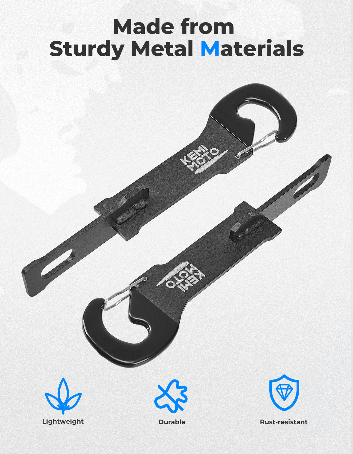 Photo of Kemimoto 1 Pair UTV 7" Anti-Rust Easy Door Latches for Can-Am | Polaris | CFmoto by Kemimoto - Premium for UTVs / Side by Sides