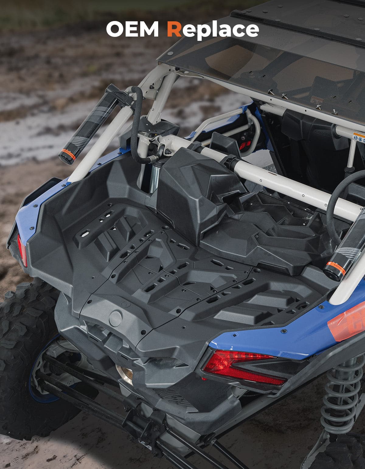 Photo of Rear Cargo Luggage Rack for Can-Am Maverick X3 | X3 MAX by Kemimoto - Premium for UTVs / Side by Sides