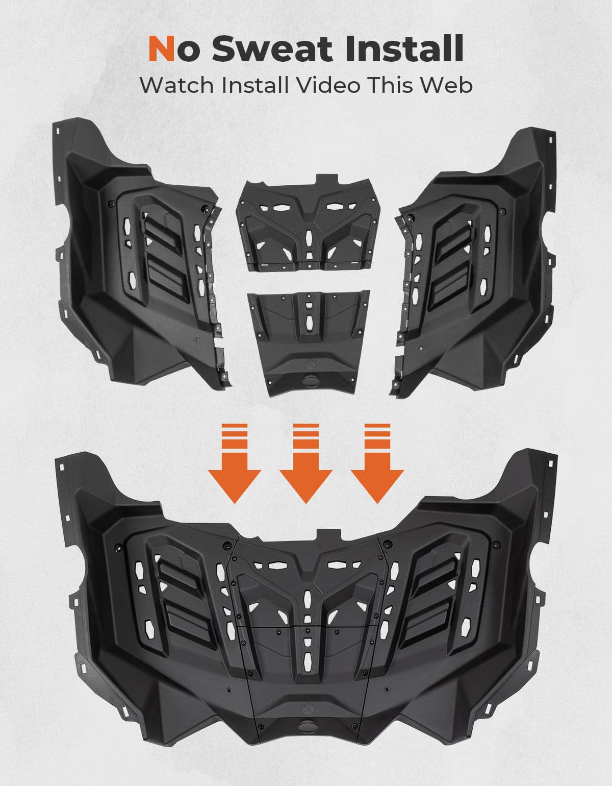 Photo of Rear Cargo Luggage Rack for Can-Am Maverick X3 | X3 MAX by Kemimoto - Premium for UTVs / Side by Sides