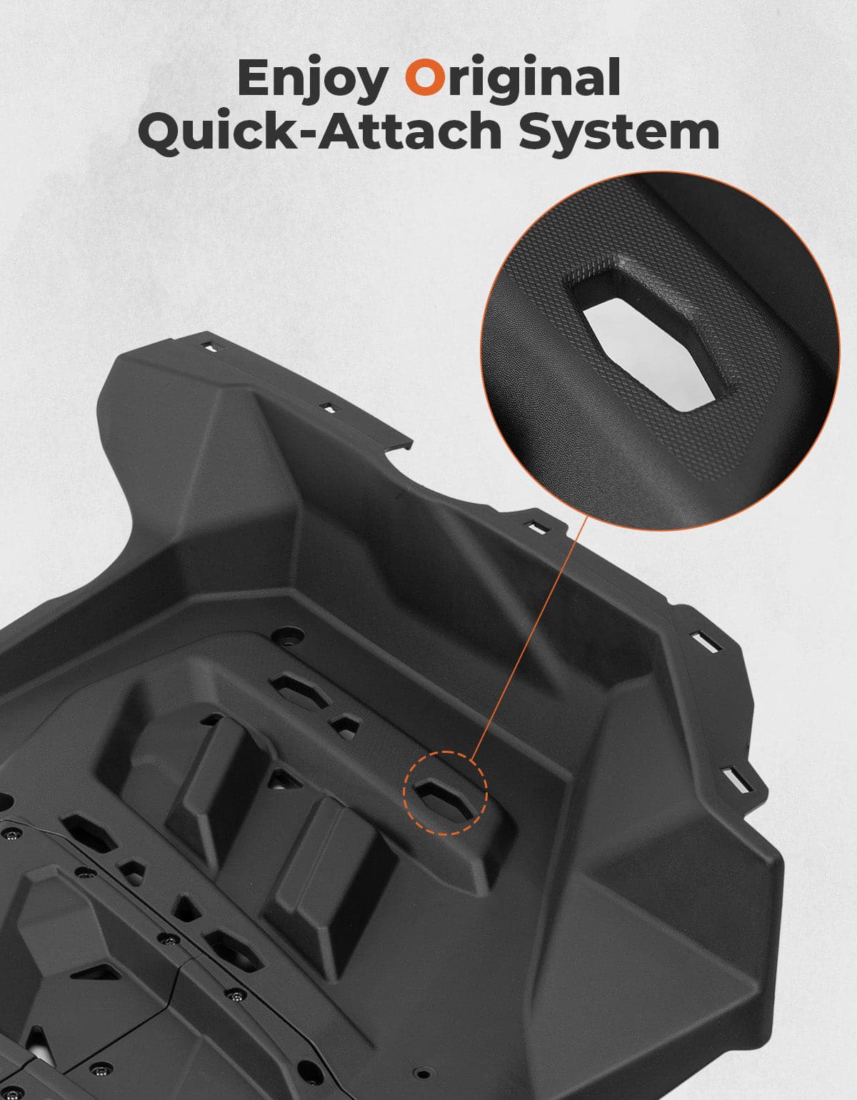 Photo of Rear Cargo Luggage Rack for Can-Am Maverick X3 | X3 MAX by Kemimoto - Premium for UTVs / Side by Sides