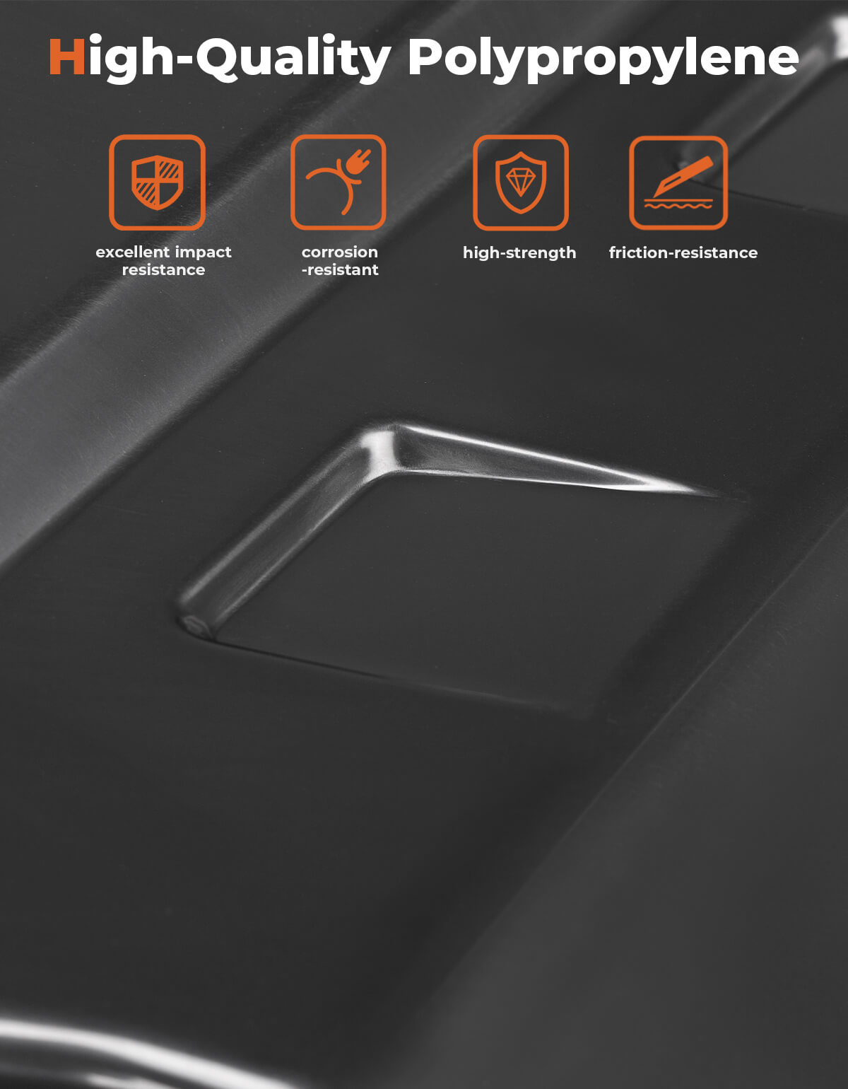 Photo of UTV Hood Scoop for Kawasaki Mule Pro FXT DXT DX FX by Kemimoto - Premium for UTVs / Side by Sides