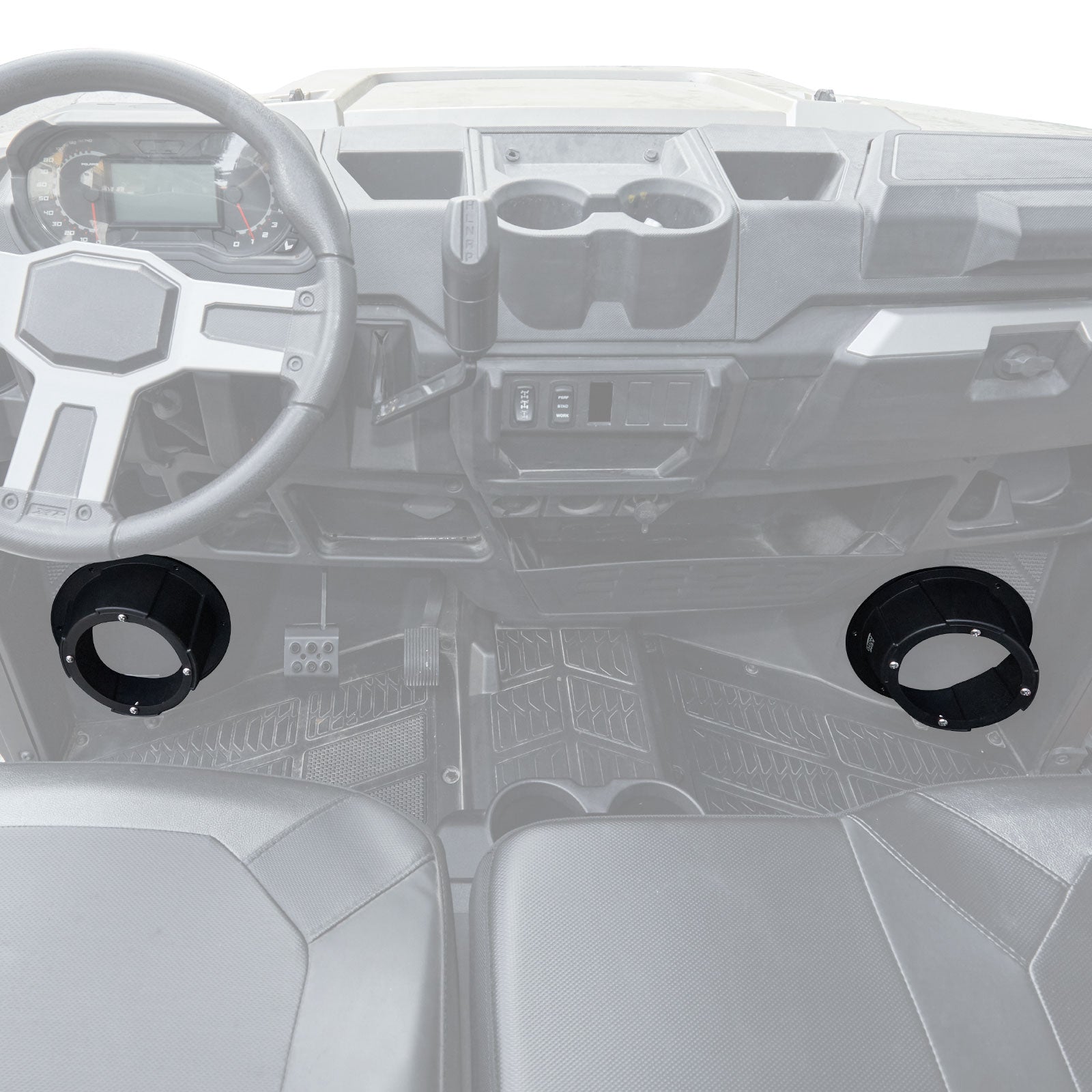 Photo of Kemimoto 6.5 Inch Mount Speaker Pod For UTVs, RVs, Cars, Boats, Trunks, Trailers by Kemimoto - Premium for UTVs / Side by Sides