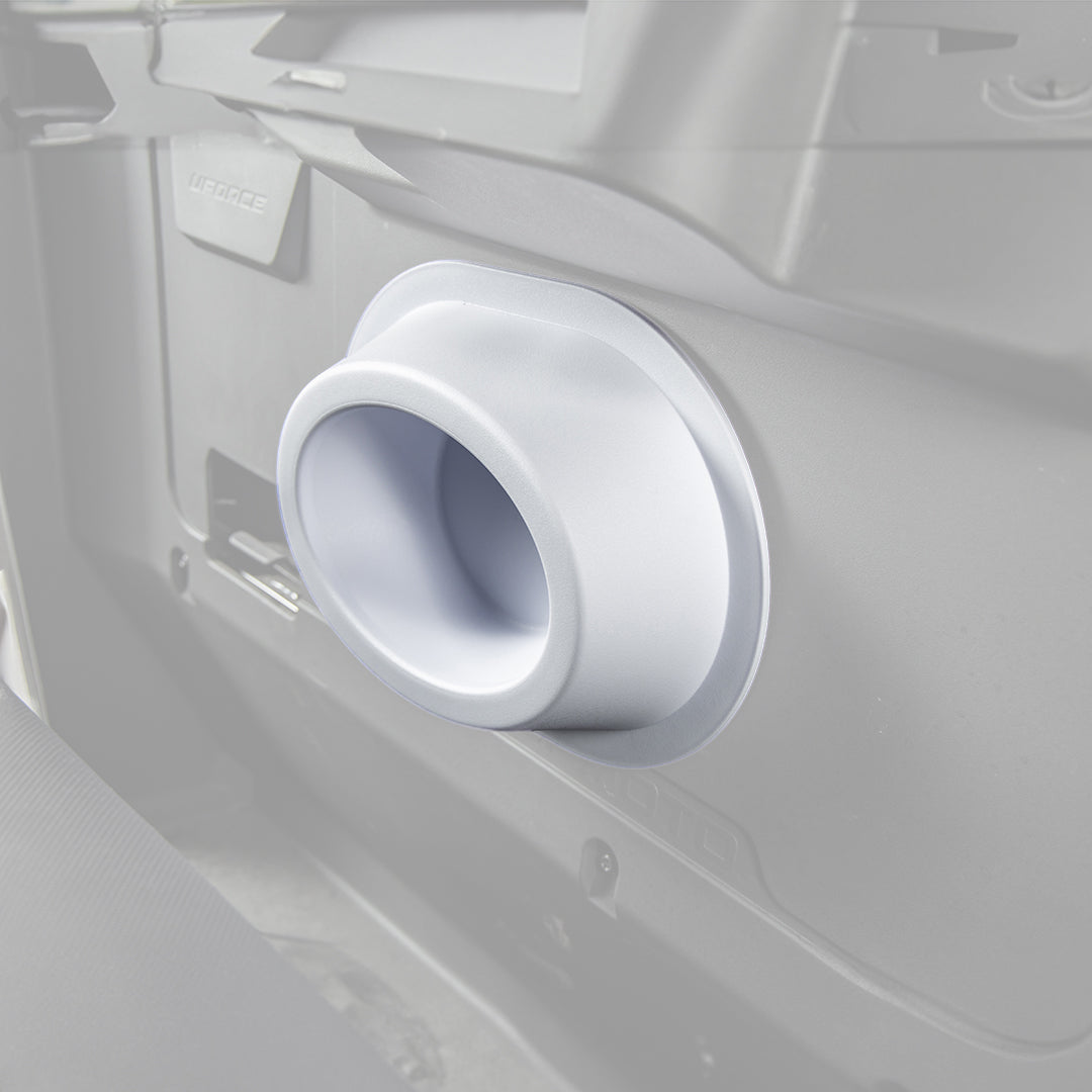 Photo of Universal Angeled Speaker Pods for 6x9 Speakers (White, 2PCS) by Kemimoto - Premium for UTVs / Side by Sides