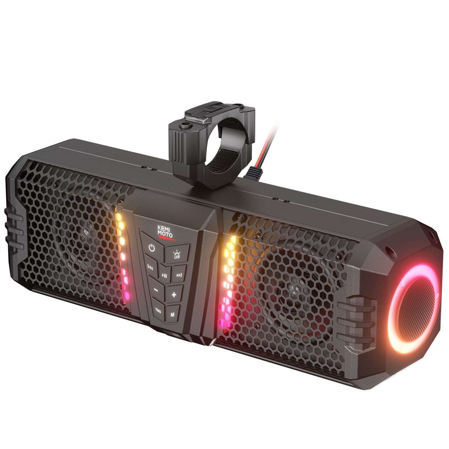Photo of KEMIMOTO Midnight 40 16'' RGB Bluetooth Sound Bar for UTV Golf Cart Marine Boat by Kemimoto - Premium for UTVs / Side by Sides