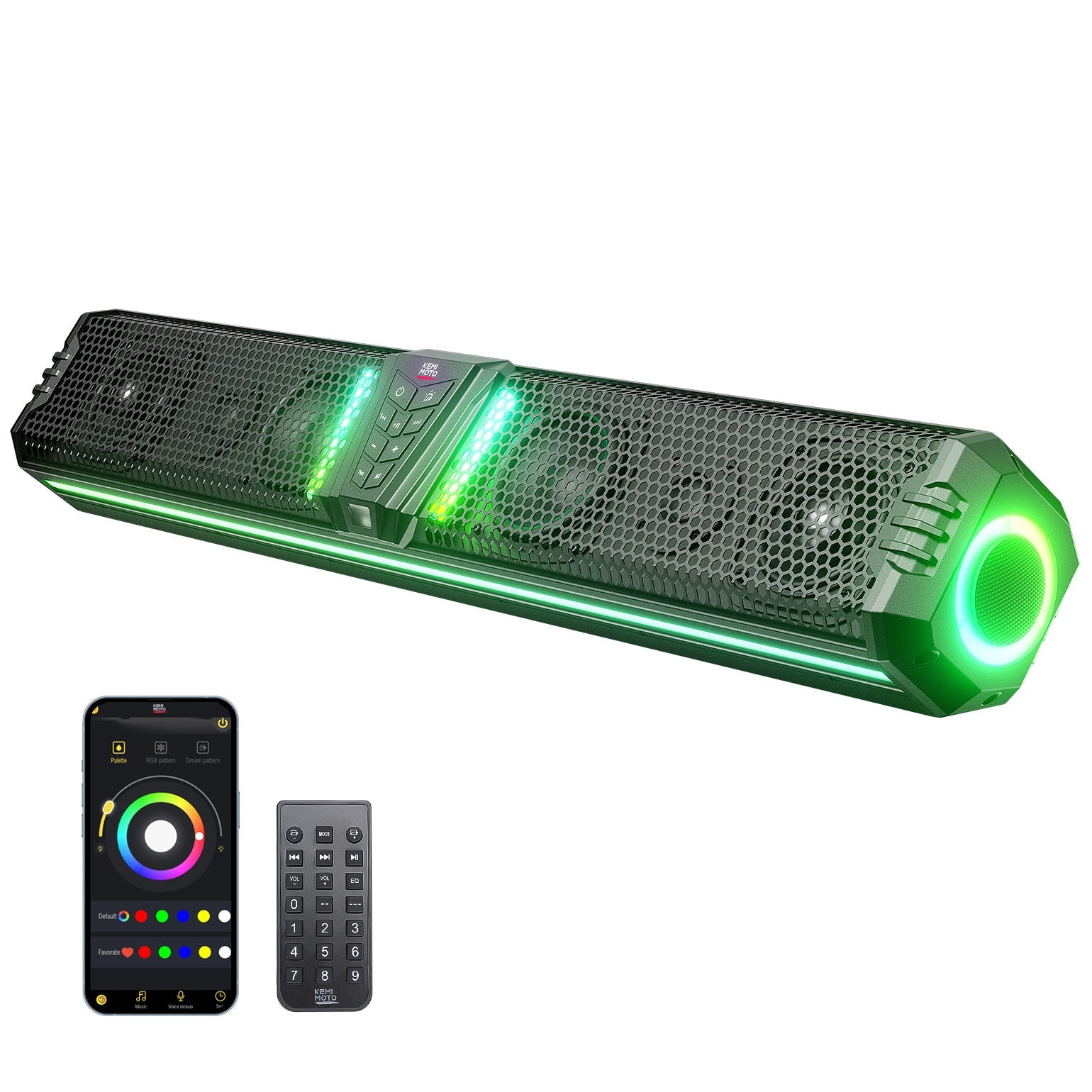 Photo of KEMIMOTO Midnight 80 32-inch 6-Speaker RGB UTV Sound Bar by Kemimoto - Premium for UTVs / Side by Sides