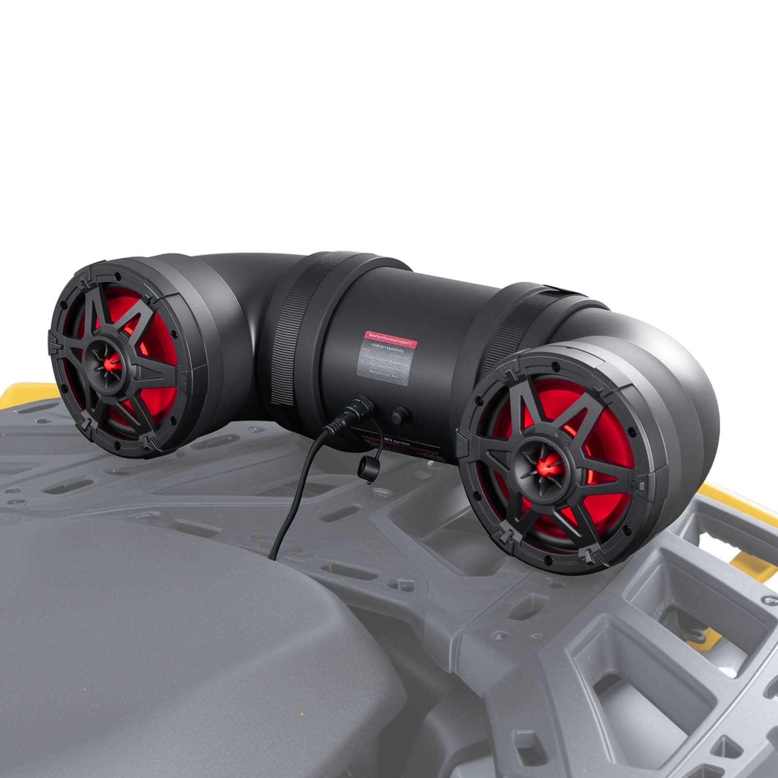 Photo of Kemimoto ATV Bluetooth Speaker 6.5" Sound Bar with RGB Lights for Polaris Can-Am by Kemimoto - Premium for UTVs / Side by Sides