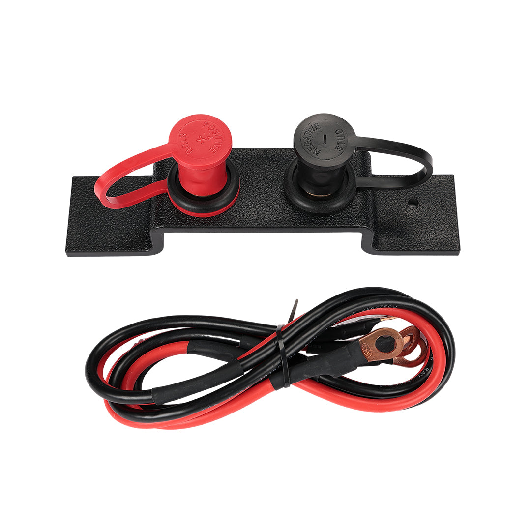 Photo of Universal Battery Jump Post Starter Terminal Relocation Kit for Can-Am Maverick X3, Polaris by Kemimoto - Premium for UTVs / Side by Sides